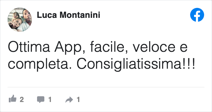 Recensione Facebook