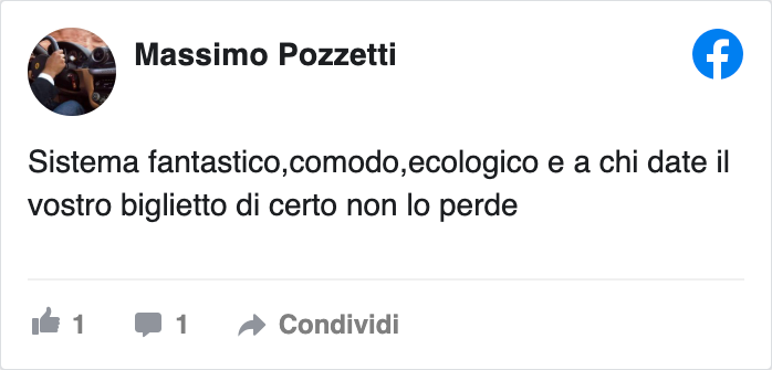 Recensione Facebook