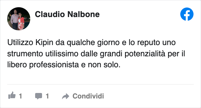 Recensione Facebook